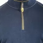 Felpa a collo alto con zip HALFZIP