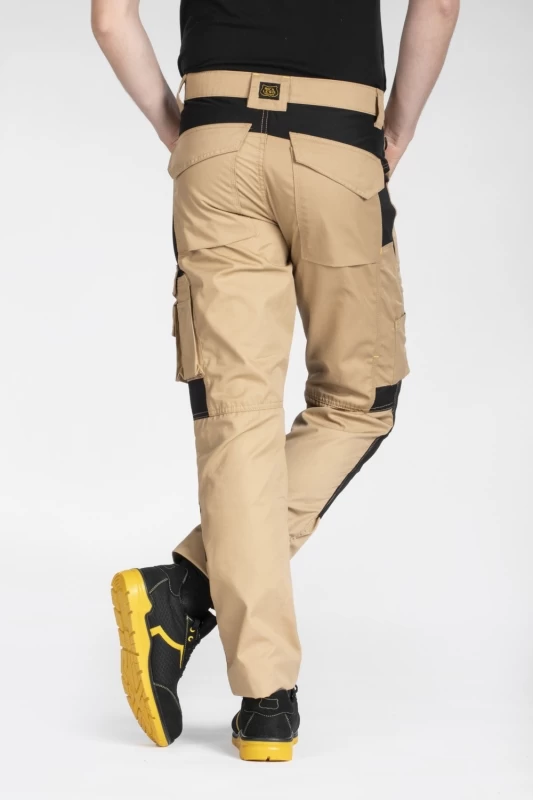 Pantaloni da lavoro multitasche MOBILON BEIGE