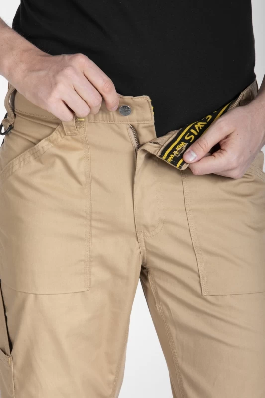 Pantaloni da lavoro multitasche MOBILON BEIGE