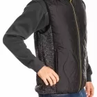 Gilet trapuntato smanicato ARCHIE GRIGIO