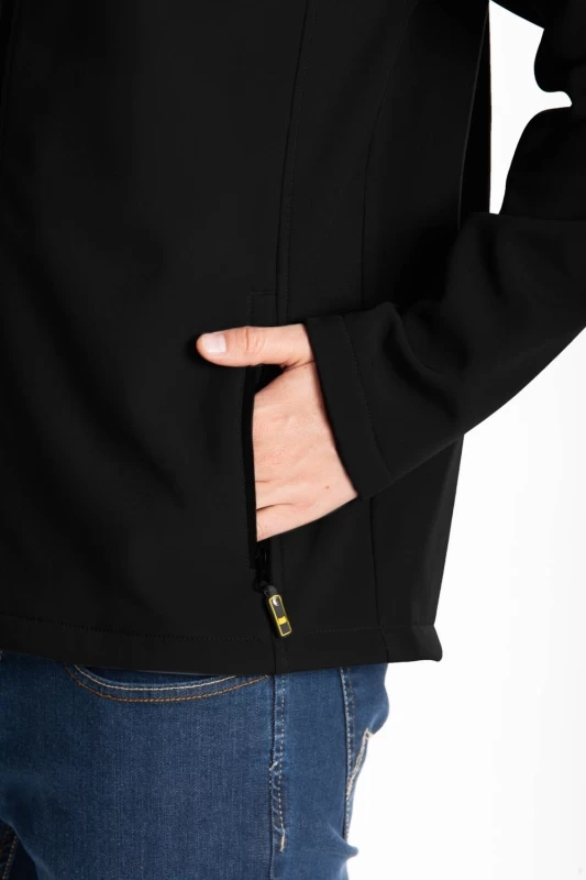Giacca softshell BOBBY NERO