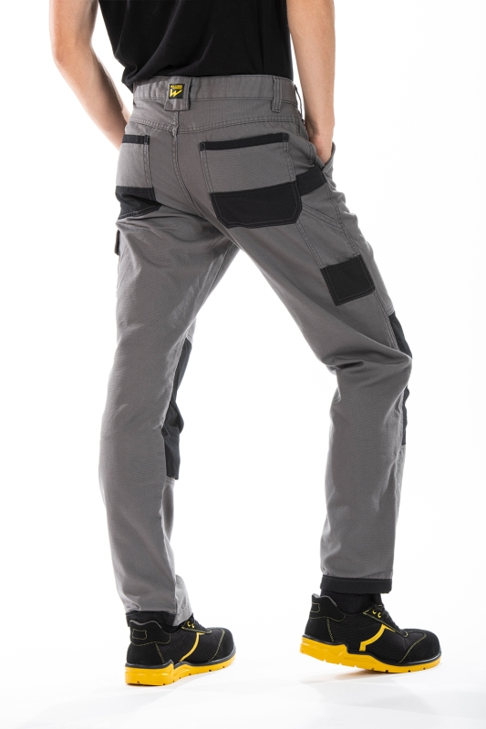 Pantalone da lavoro con predisposizione per le ginocchiere BUKLERG