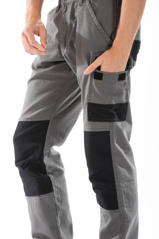Pantalone da lavoro con predisposizione per le ginocchiere BUKLERG