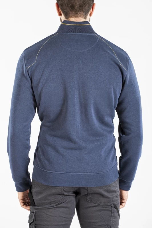 Sweat zippé FULLZIP BLEU