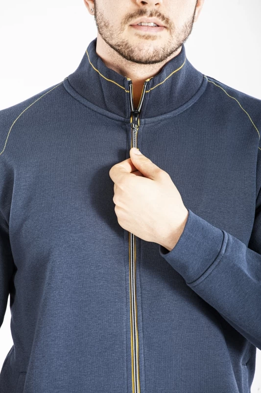 Sweat zippé FULLZIP BLEU