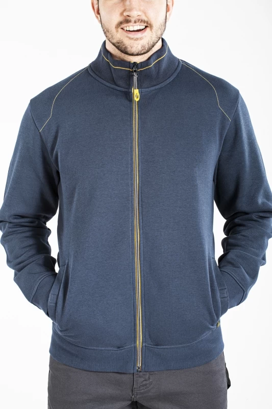 Sweat zippé FULLZIP BLEU