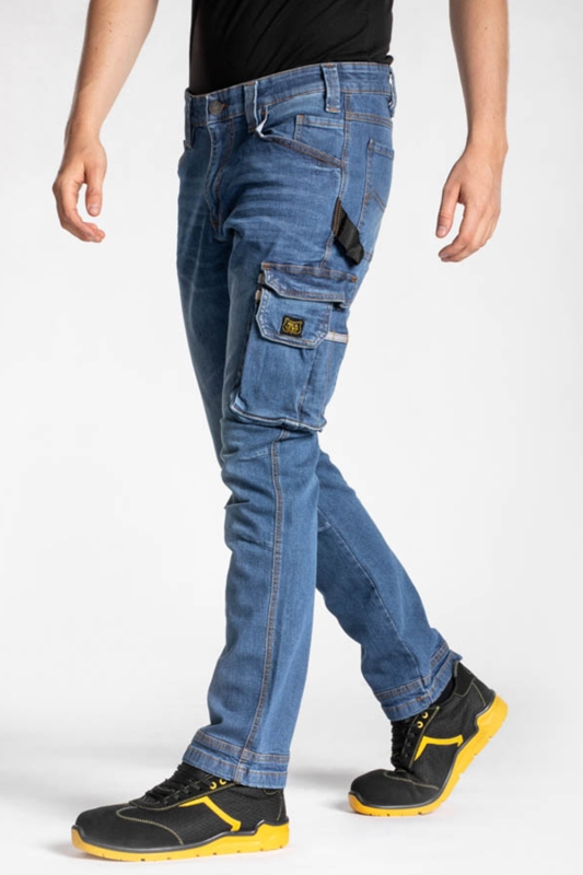 Jeans da lavoro elasticizzati comfort fit