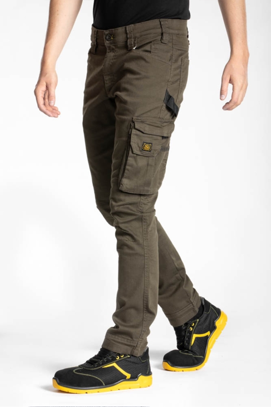 Pantalon de travail mulitpoches renforcé