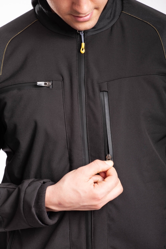 Veste softshell doublée polaire