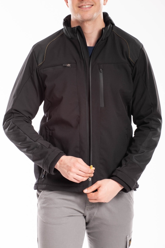 Veste softshell doublée polaire