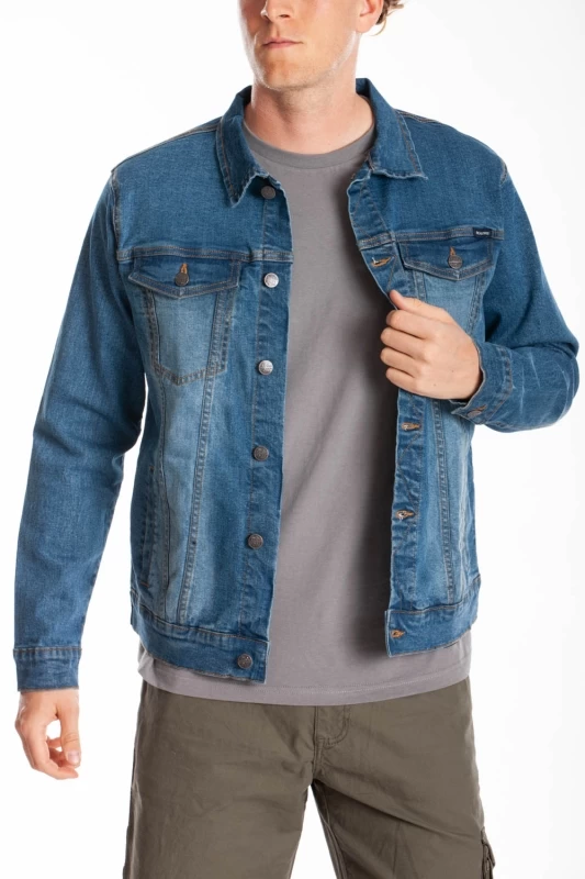 Giacca in denim stretch Fibreflex® STANT
