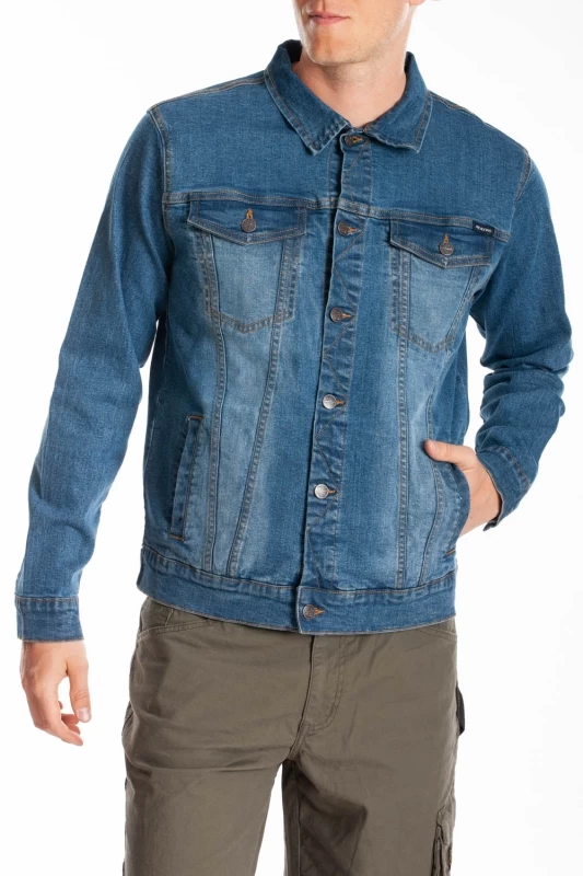 Giacca in denim stretch Fibreflex® STANT
