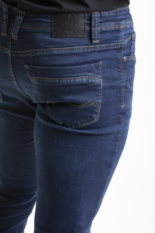 Jeans Fibreflex® vestibilità straight spazzolato