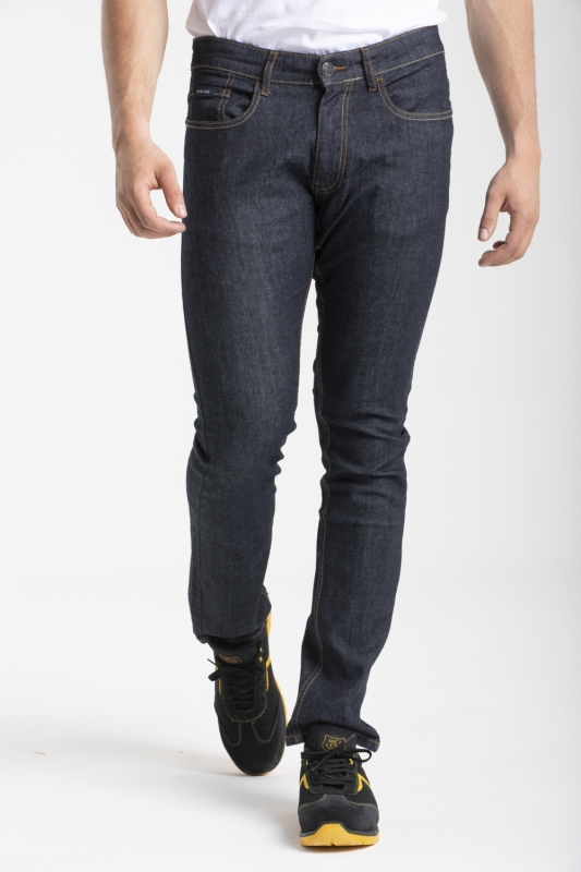 Jeans Fibreflex® vestibilità straight denim brut