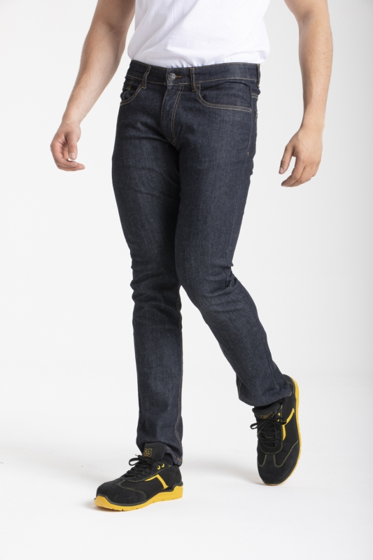 Jeans Fibreflex® vestibilità straight denim brut