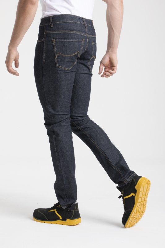 Jeans Fibreflex® vestibilità straight denim brut