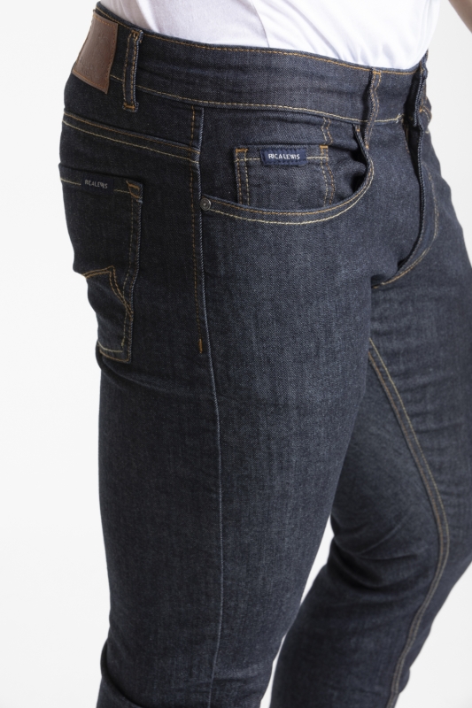 Jeans Fibreflex® vestibilità straight denim brut