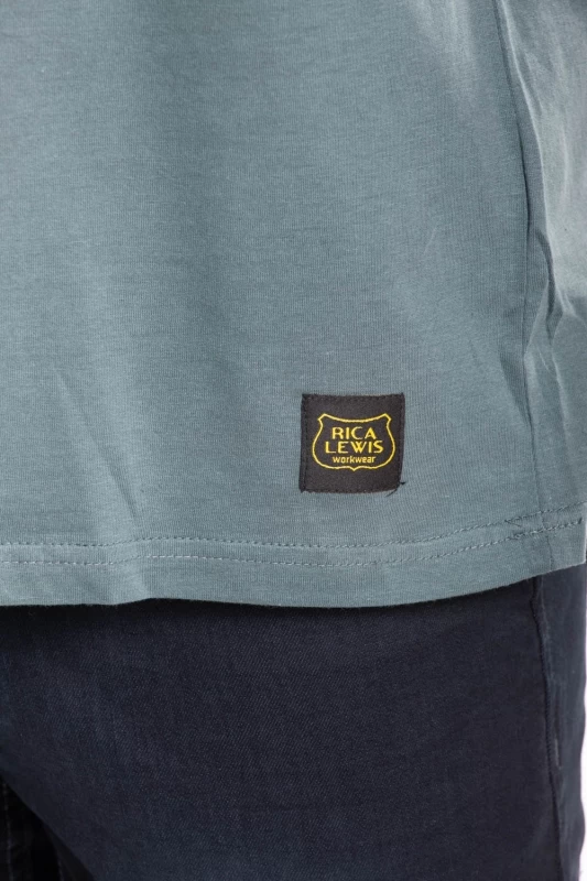 Reinforced cotton T-shirt WORKTS GREEN