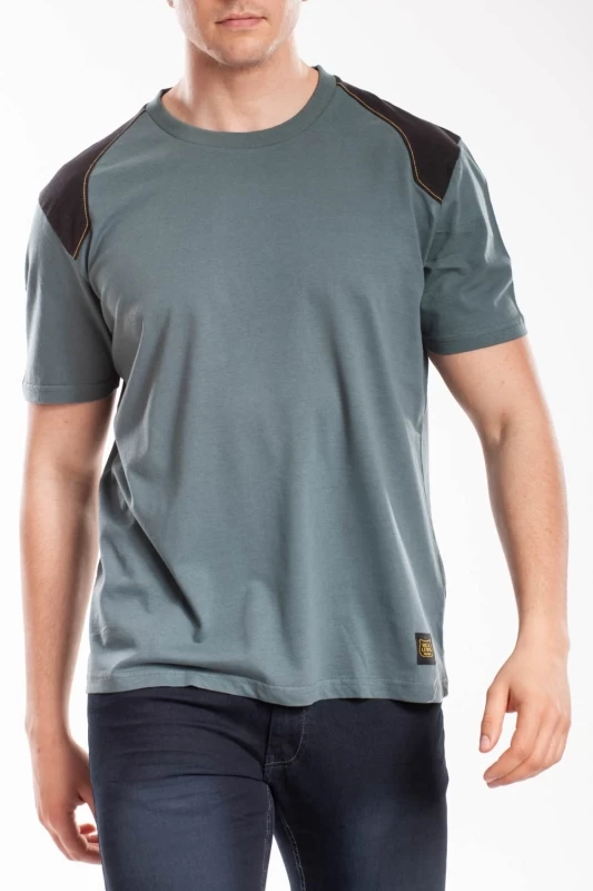 Reinforced cotton T-shirt WORKTS GREEN