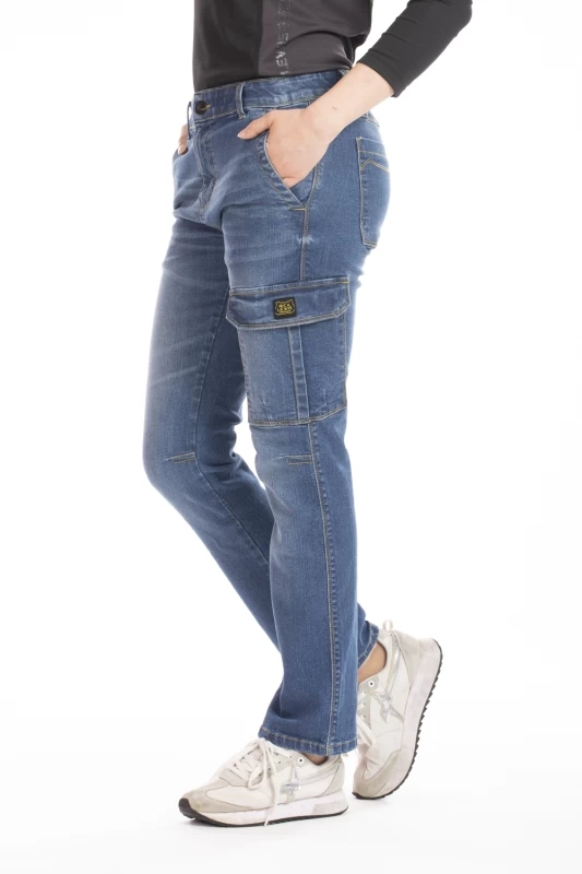 Jeans da lavoro multitasche elasticizzati BETTY