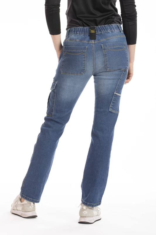 Jeans da lavoro multitasche elasticizzati BETTY