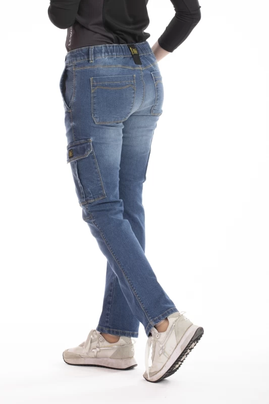 Jeans da lavoro multitasche elasticizzati BETTY