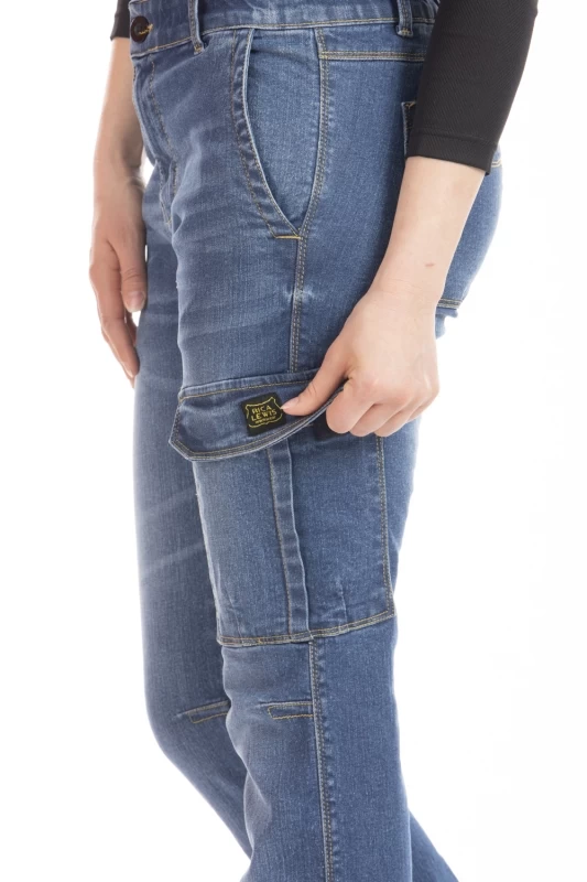 Jeans da lavoro multitasche elasticizzati BETTY