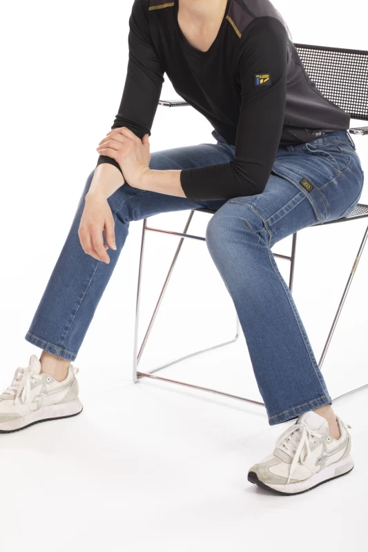 Jeans da lavoro multitasche elasticizzati BETTY