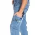 Jeans da lavoro denim elasticizzato con bande riflettenti CLARO