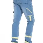 Jeans da lavoro con bande riflettenti CLARO
