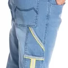 Jeans da lavoro con bande riflettenti CLARO