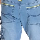 Jeans da lavoro con bande riflettenti CLARO
