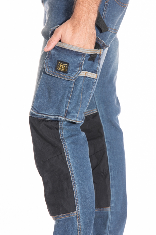 Jeans da lavoro multitasche con porta-ginocchiere JOBPRO