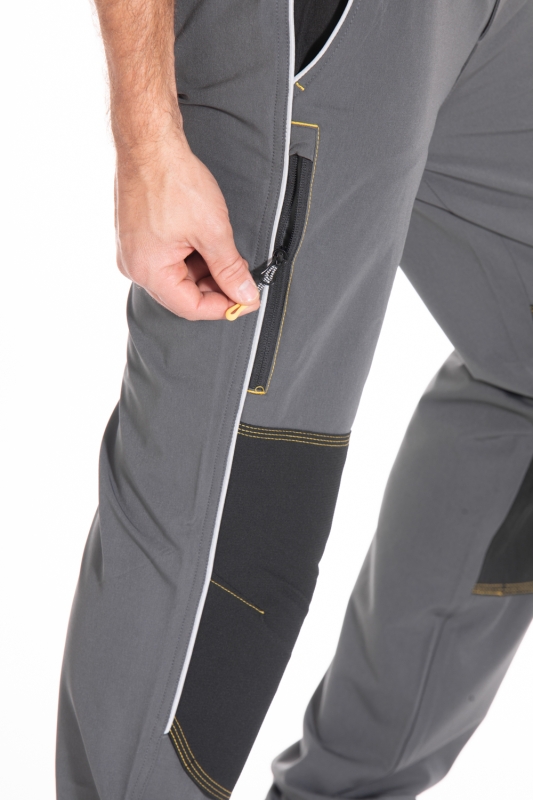 Pantaloni tecnici da lavoro con rinforzo sulle ginocchia WOGTEC 