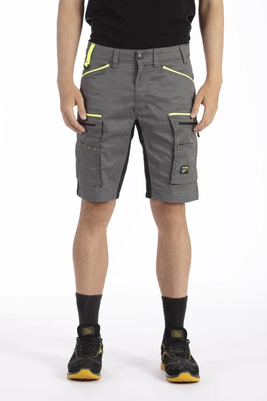 Multi-pocket Fibreflex® work Bermuda shorts FLUBERM