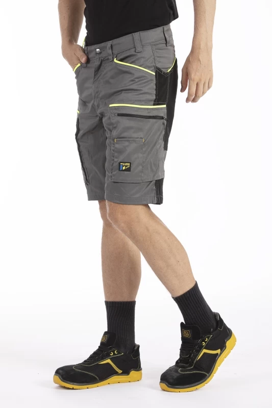 Multi-pocket Fibreflex® work Bermuda shorts FLUBERM