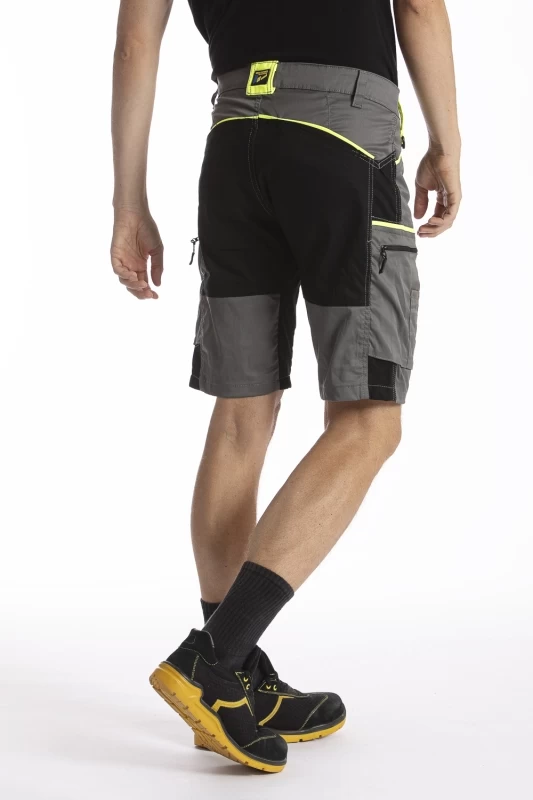 Multi-pocket Fibreflex® work Bermuda shorts FLUBERM
