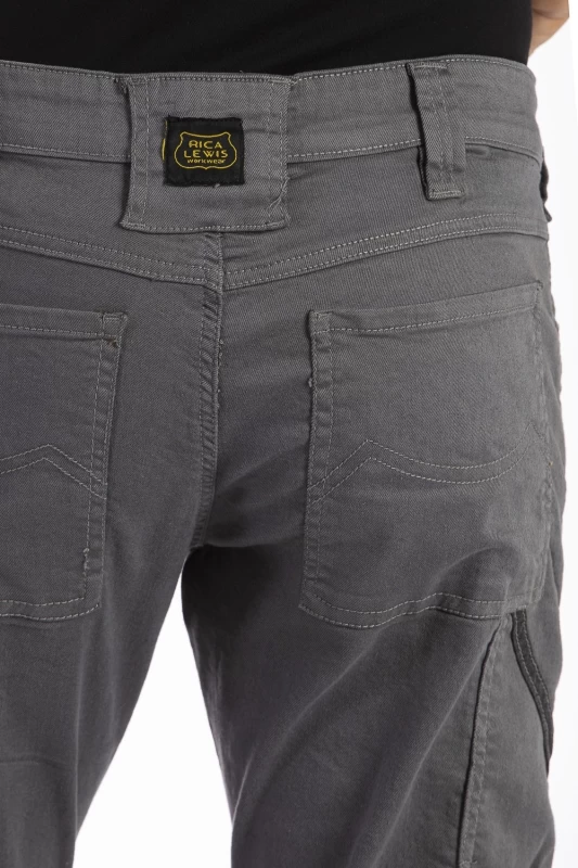 Pantaloni da lavoro multitasche stretch Fibreflex® JOBC GRIGIO