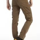 Pantaloni da lavoro multitasche stretch Fibreflex® JOBC TABACCO