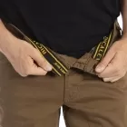 Pantaloni da lavoro multitasche stretch Fibreflex® JOBC TABACCO