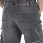 Bermuda da lavoro in denim elasticizzato SUNJOBG