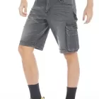 Bermuda da lavoro in denim elasticizzato SUNJOBG