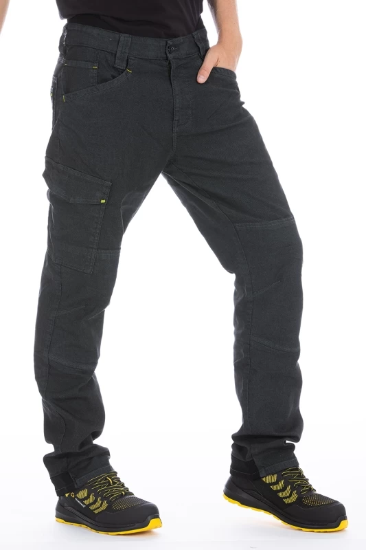 Pantaloni multitasche con vita alta nella parte posteriore WELLER1