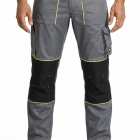 Pantalon multi-poches avec inserts fluo MOBIFLU